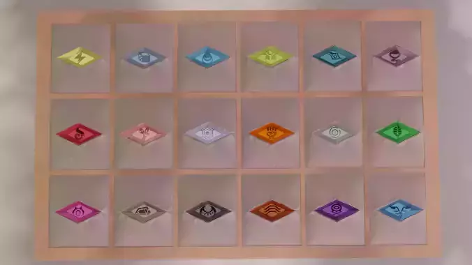 Z CRISTALS FROM POKEMON SUN AND MOON