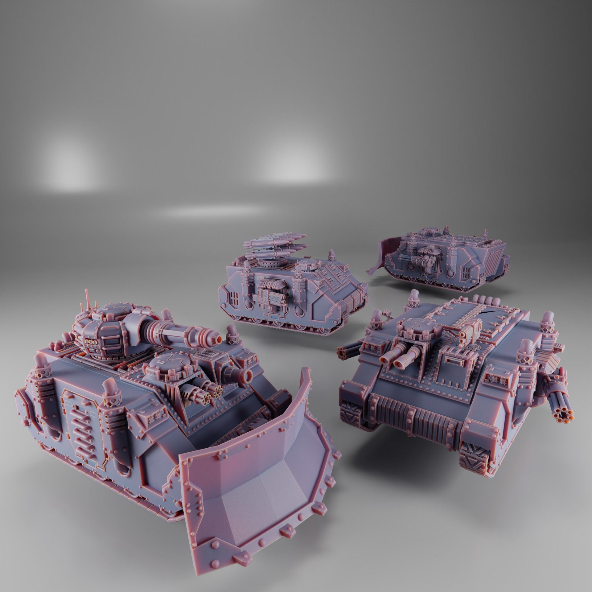 ultimate tank builder 3D print model_1