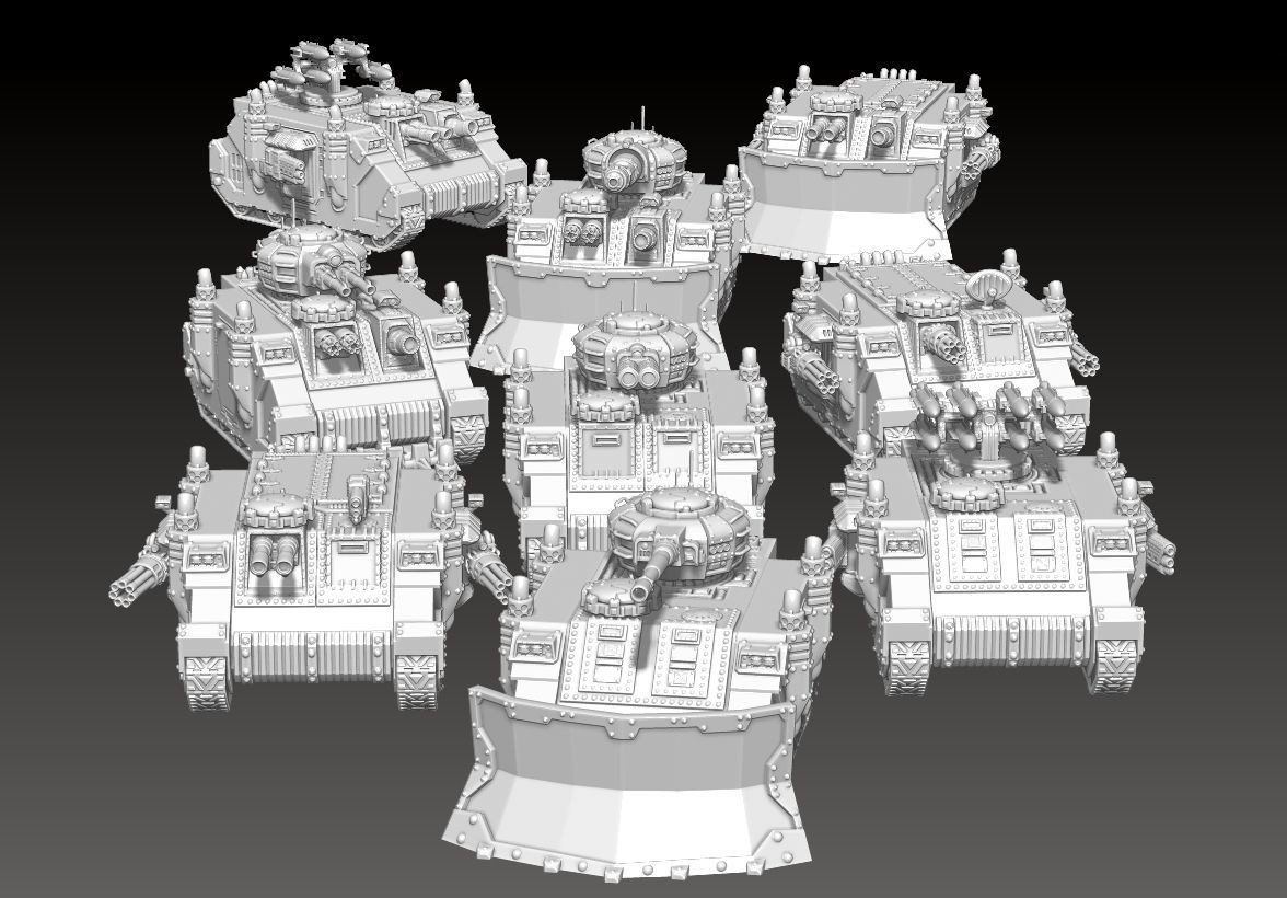 ultimate tank builder 3D print model_21
