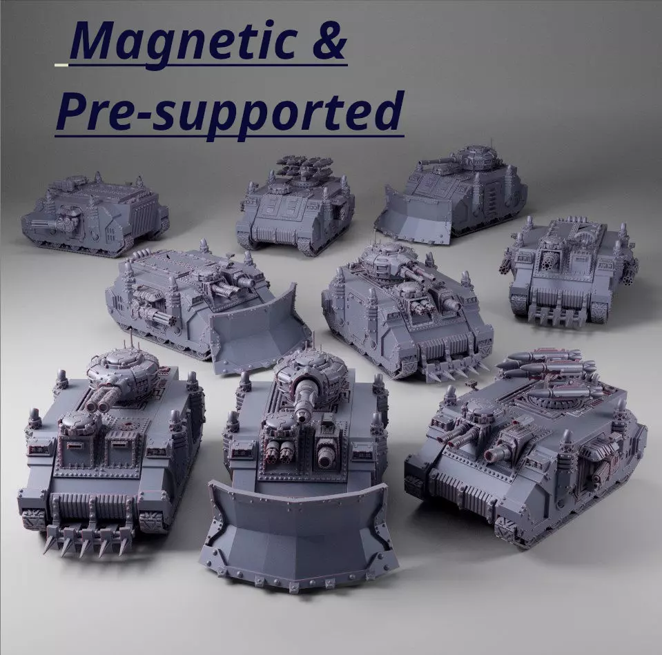 ultimate tank builder 3D print model_0