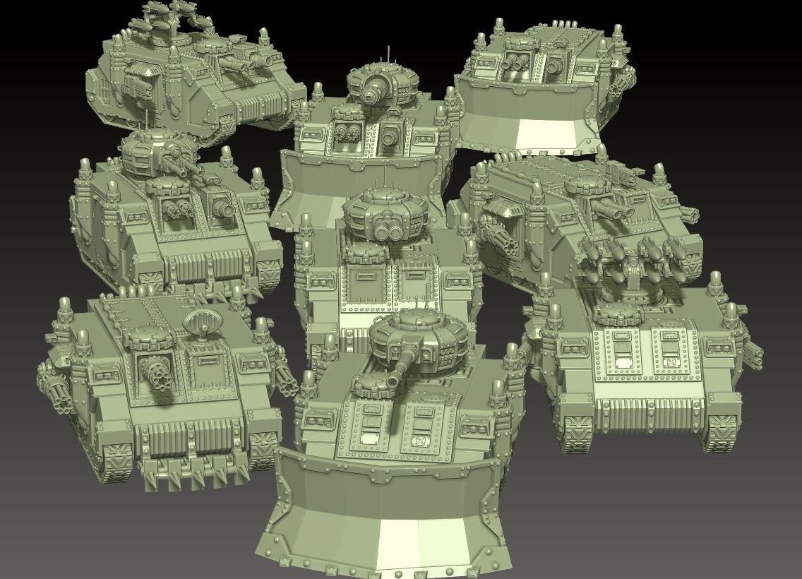 ultimate tank builder 3D print model_26