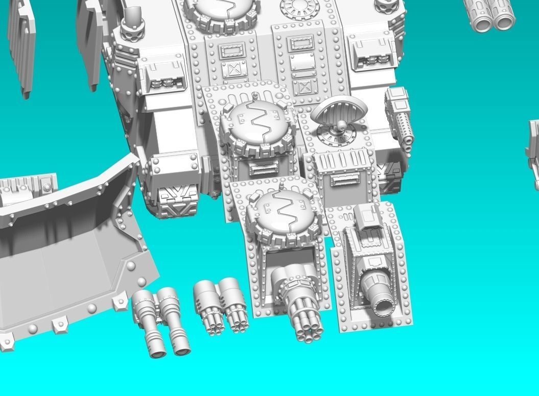 ultimate tank builder 3D print model_9