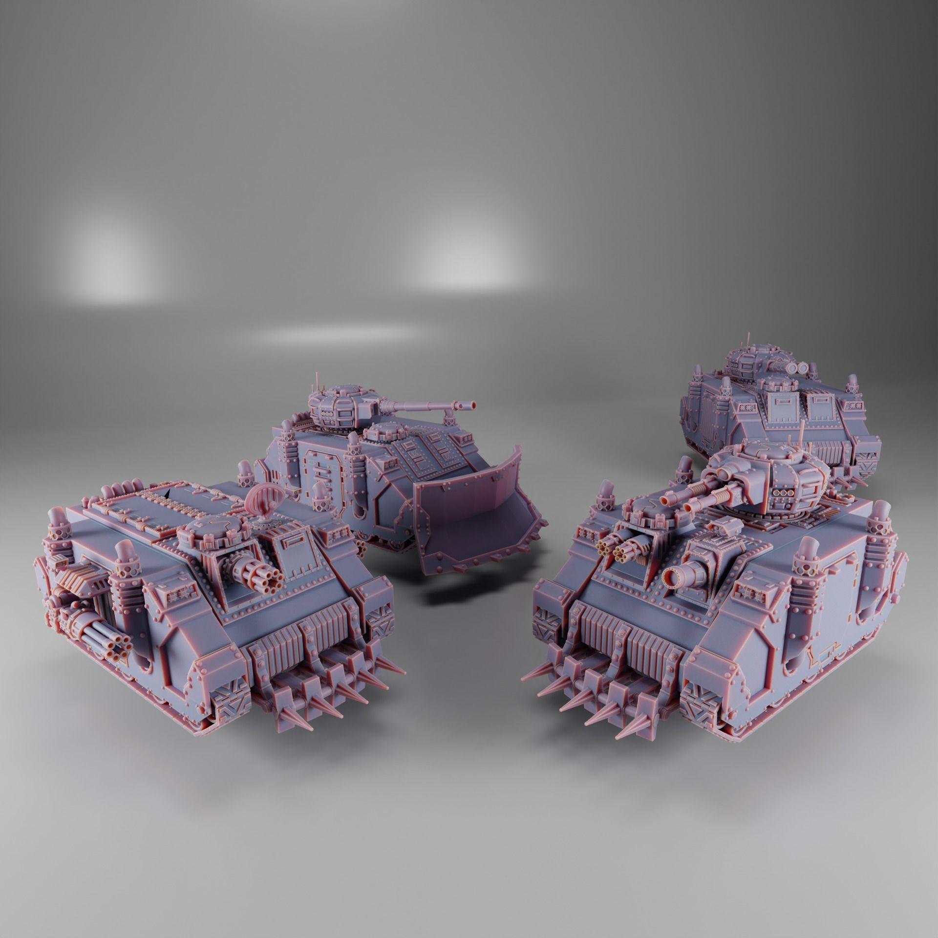 ultimate tank builder 3D print model_2