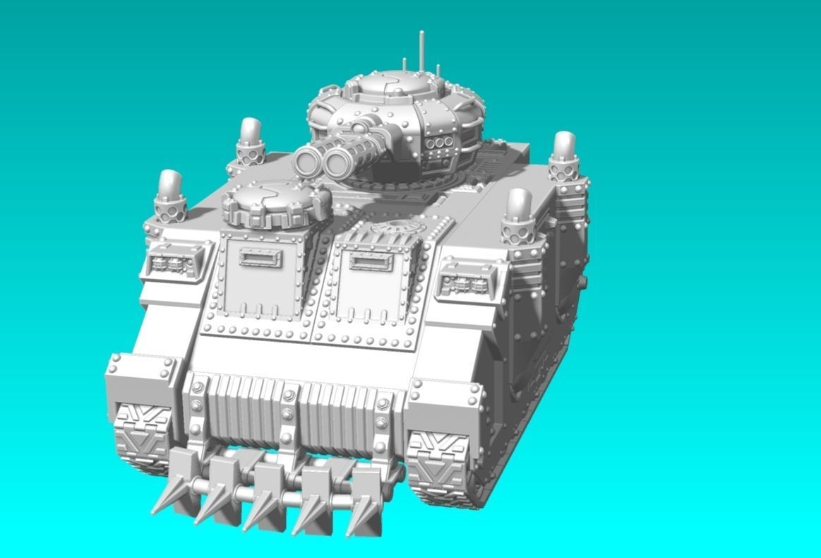 ultimate tank builder 3D print model_14