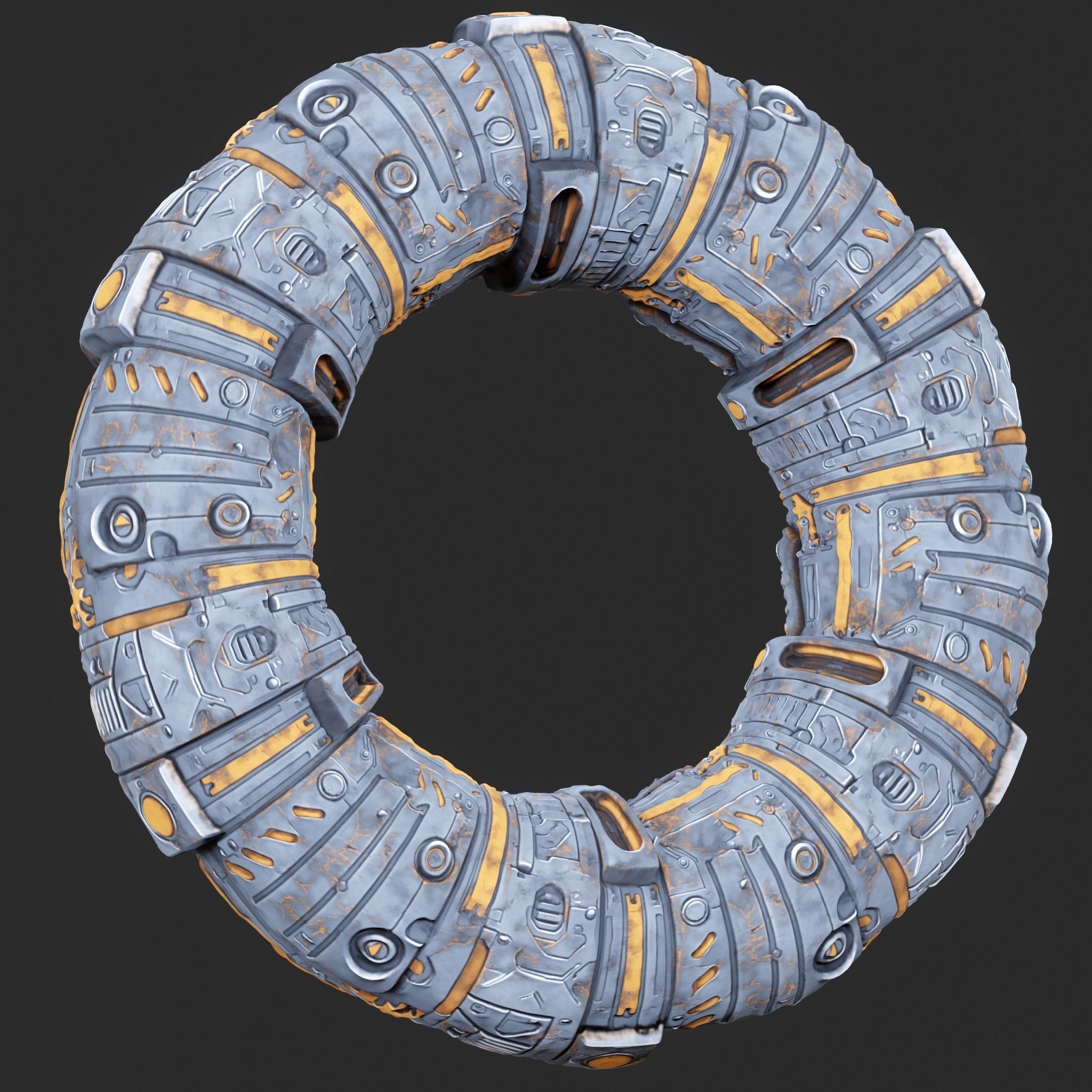 Sci-FI Seamless Texture  Texture_7