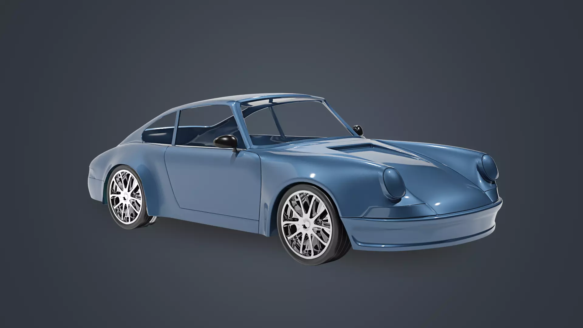 Porsche Classic 3D print model