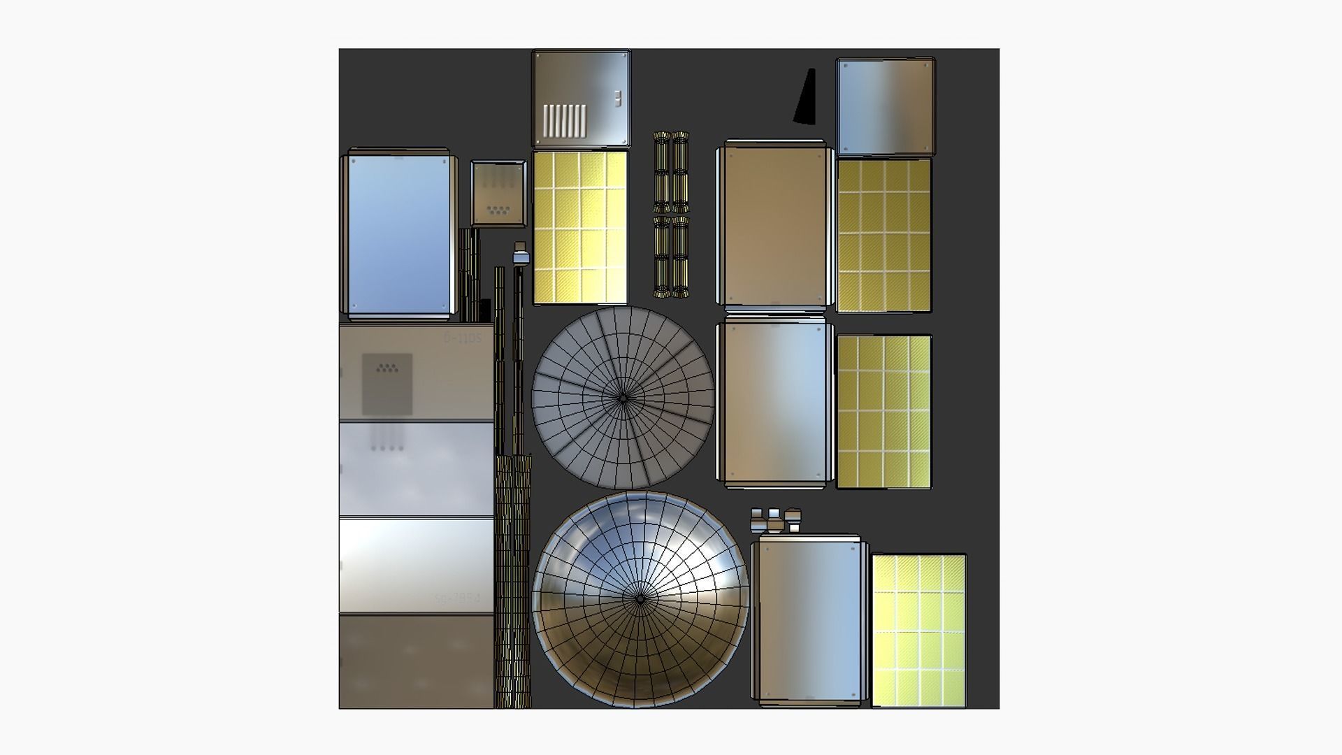 10 Satellite G Collection - SciFi Space Design _65