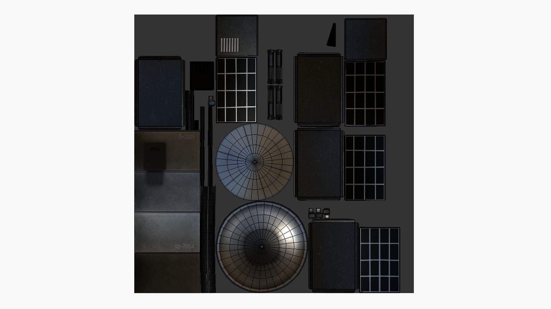 10 Satellite G Collection - SciFi Space Design _64