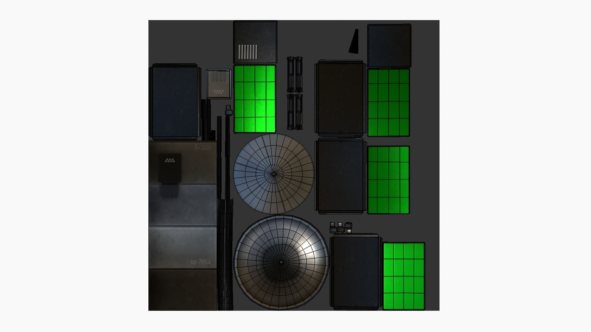 10 Satellite G Collection - SciFi Space Design _46