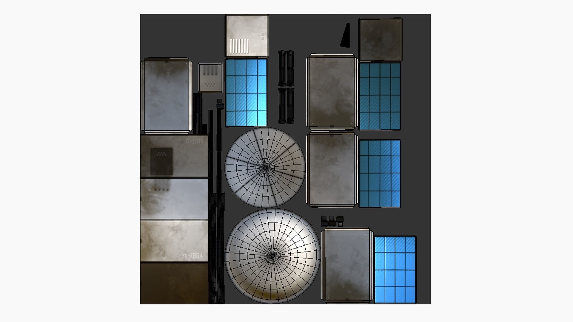 10 Satellite G Collection - SciFi Space Design _53