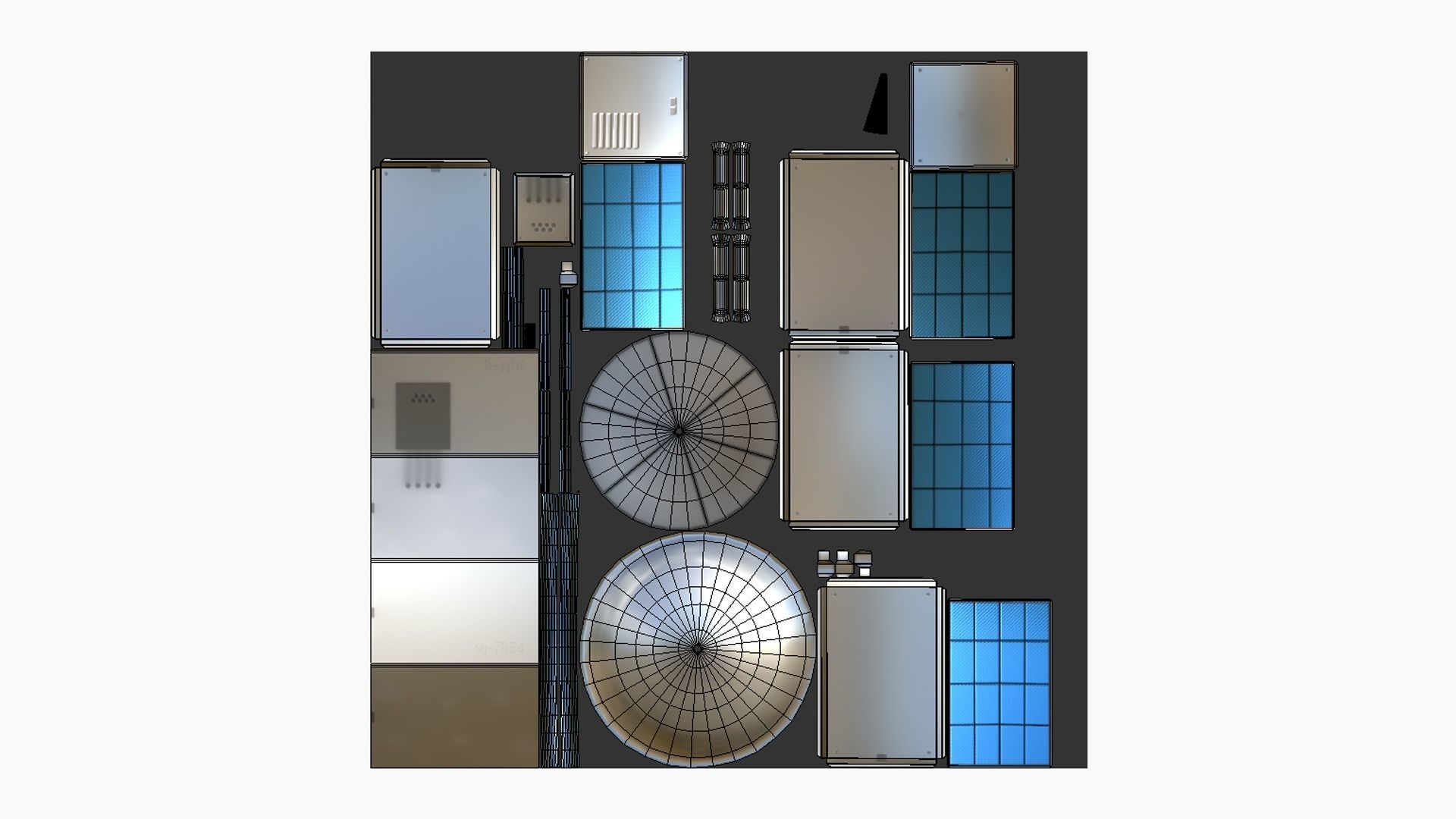 10 Satellite G Collection - SciFi Space Design _49