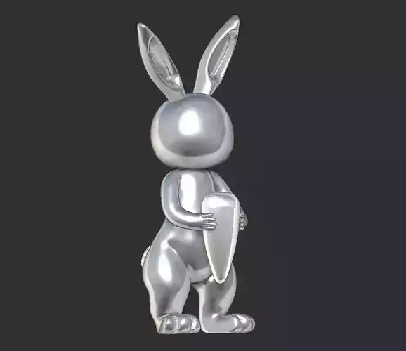 rabbit statue