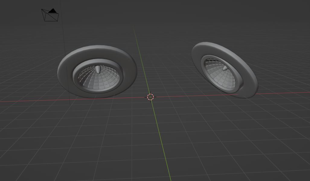 LED downlight 3D model_8