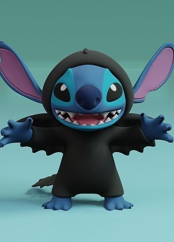 Stitch NightFury 3D print model