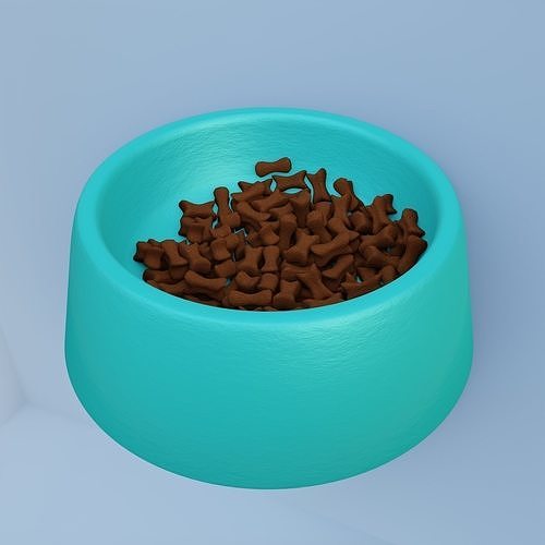 Pet food dish - Pet Bowl Free 3D print model