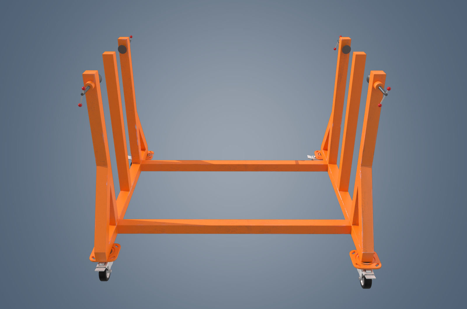 Tool carts 3D model Low-poly 3D model_1