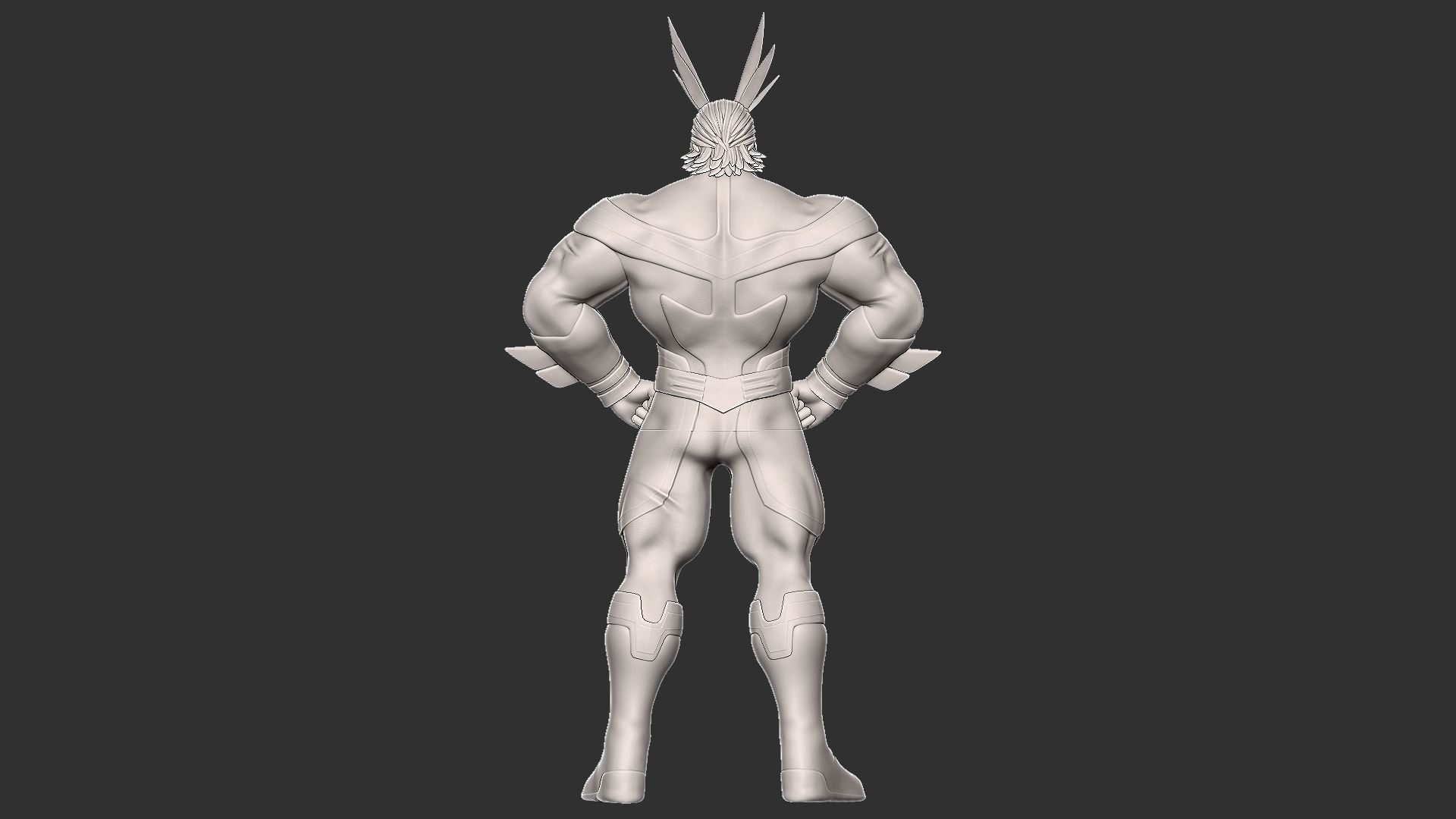 all might  3D print model_11