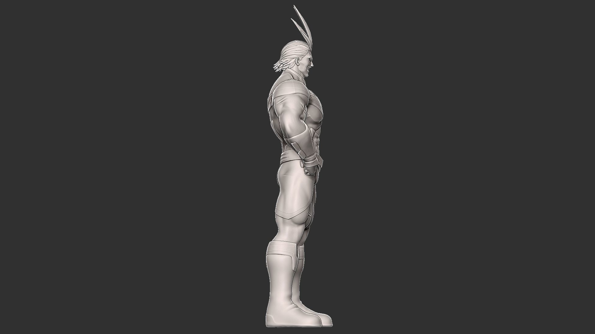 all might  3D print model_9