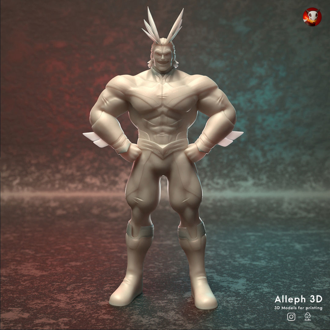 all might  3D print model_2