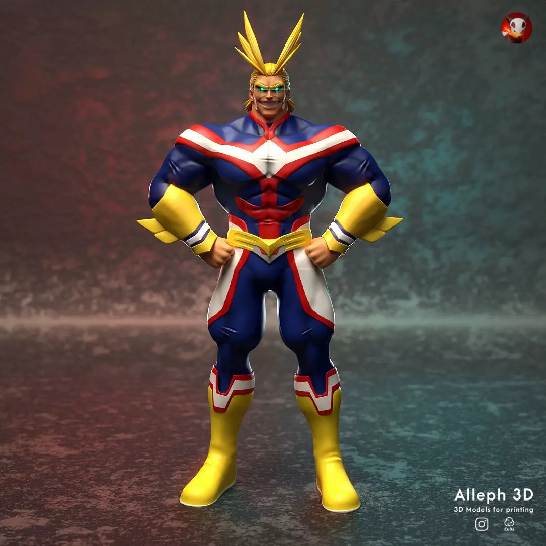 all might  3D print model_0