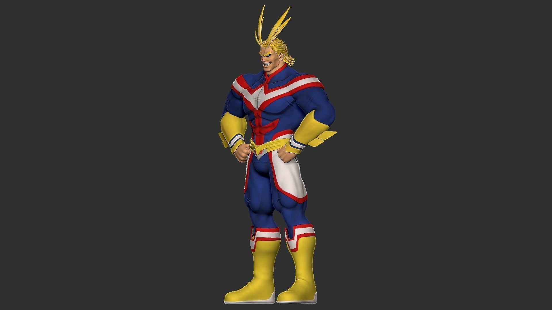 all might  3D print model_12