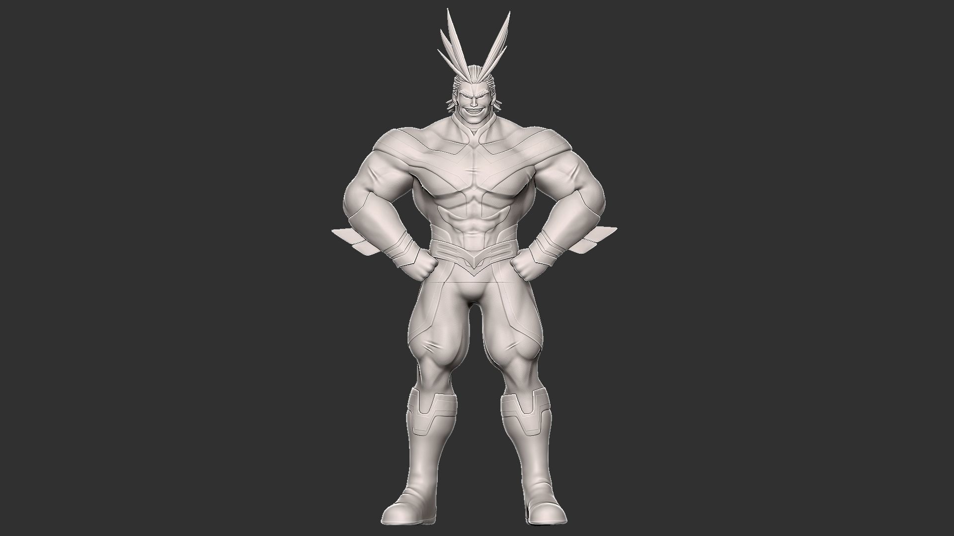 all might  3D print model_5