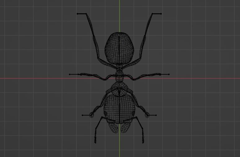 Ant Rigged Free low-poly 3D model_3