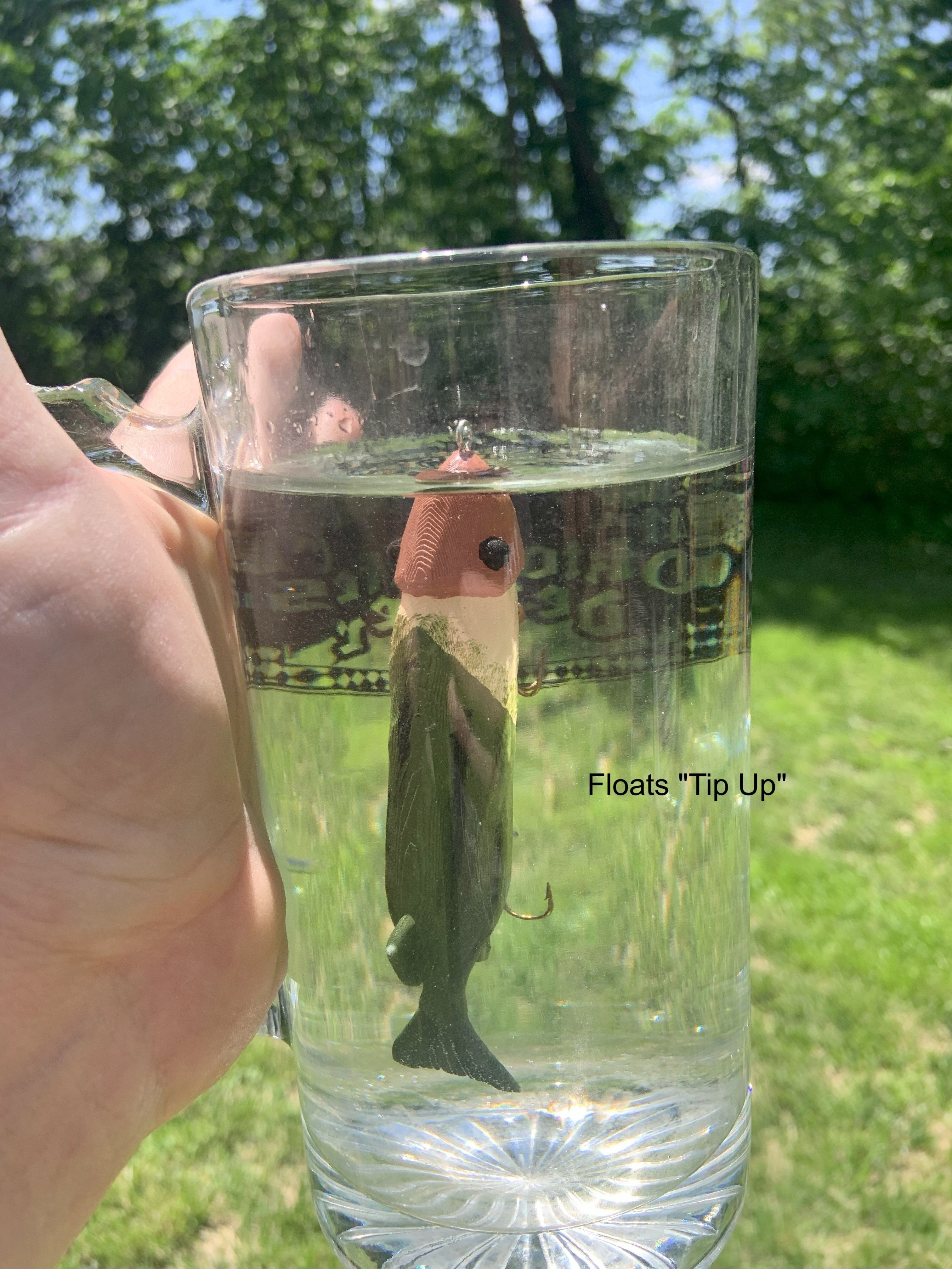 Peckerhead Perch - A Jerkbait 3D print model_6