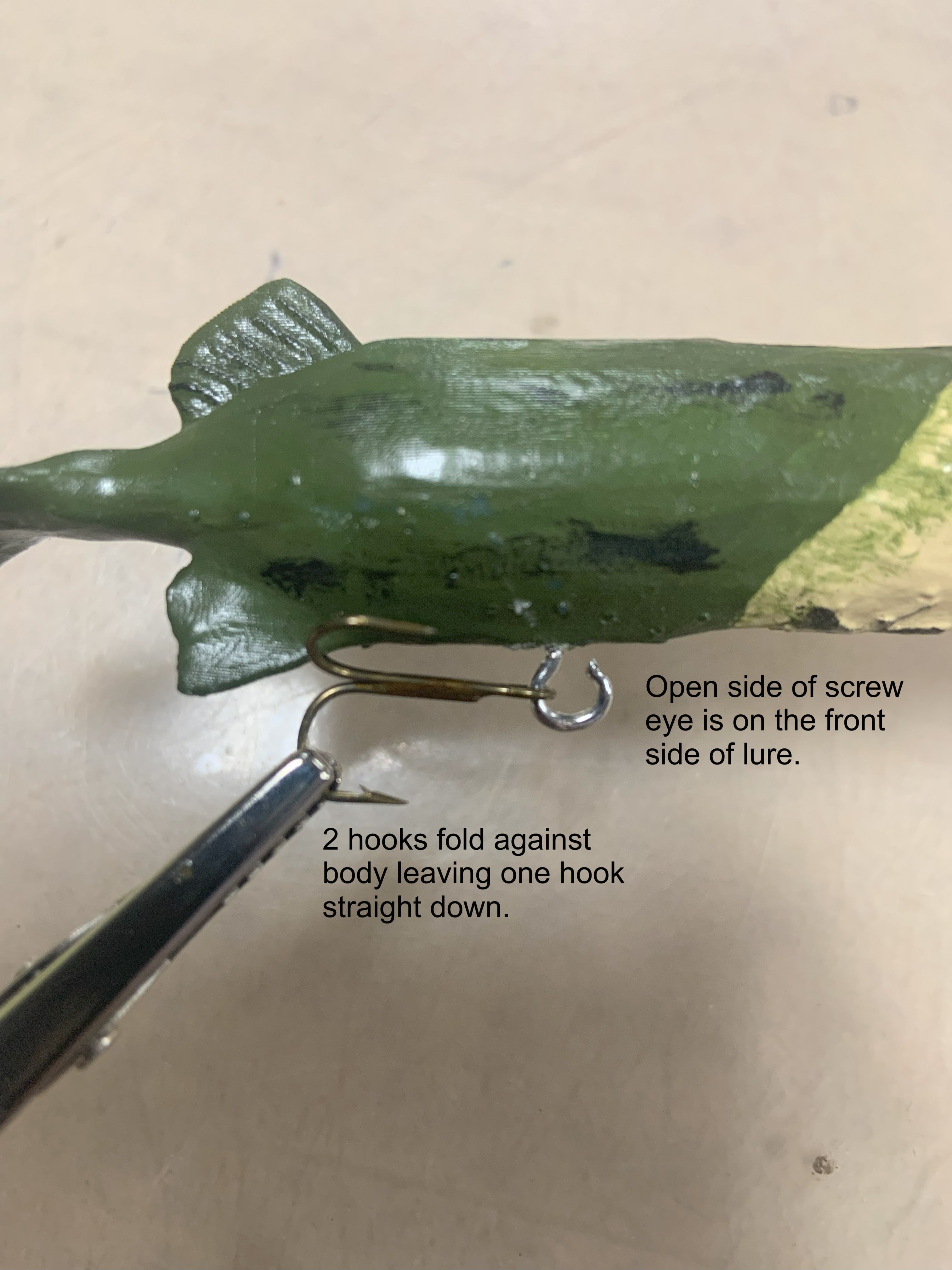 Peckerhead Perch - A Jerkbait 3D print model_3