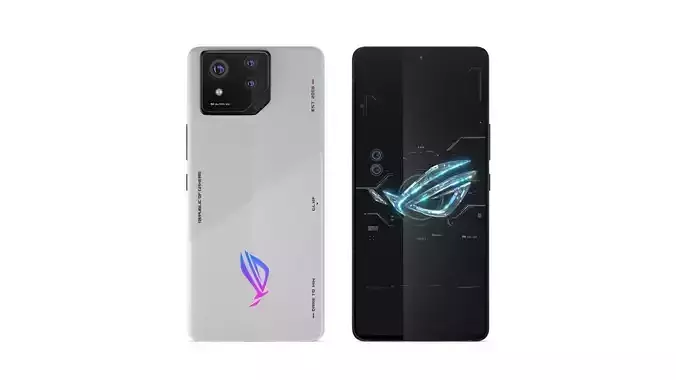 Asus ROG Phone 8 White 3D model