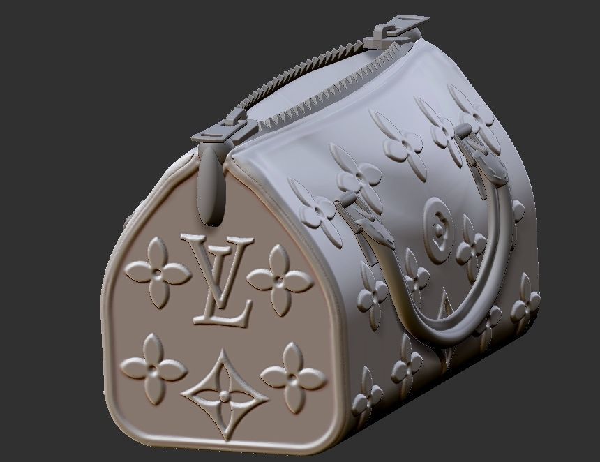 purse art deco 3D print model_4