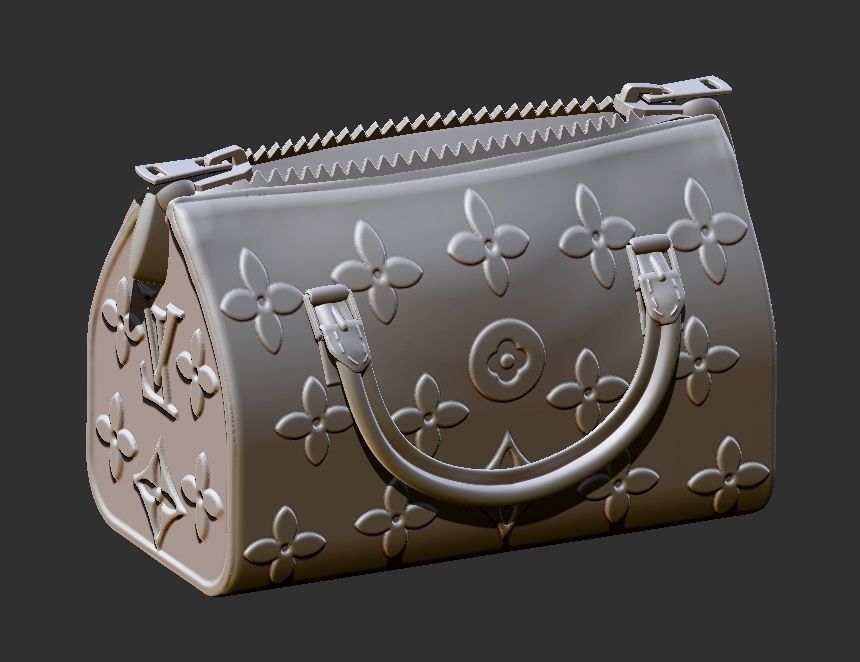 purse art deco 3D print model_2