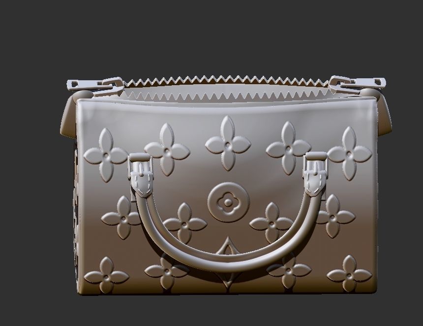 purse art deco 3D print model_1