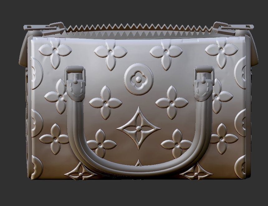 purse art deco 3D print model_7