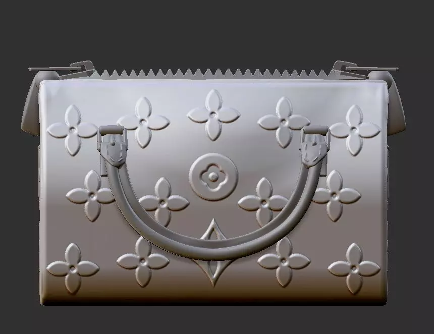 purse art deco 3D print model_0