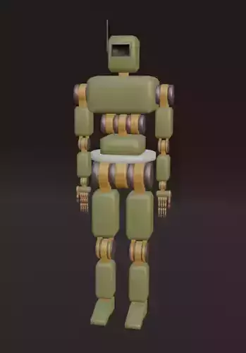 Ordinary Robot 3D model Ordinary Robot 3D model