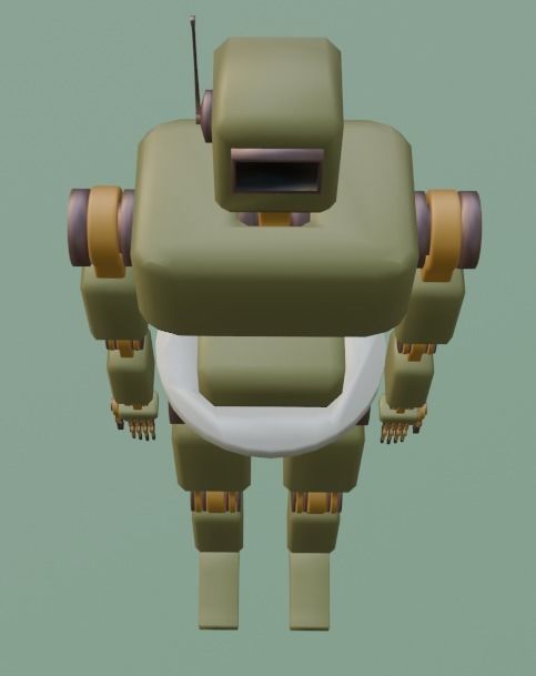 Ordinary Robot 3D model_5