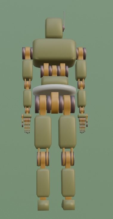 Ordinary Robot 3D model_4