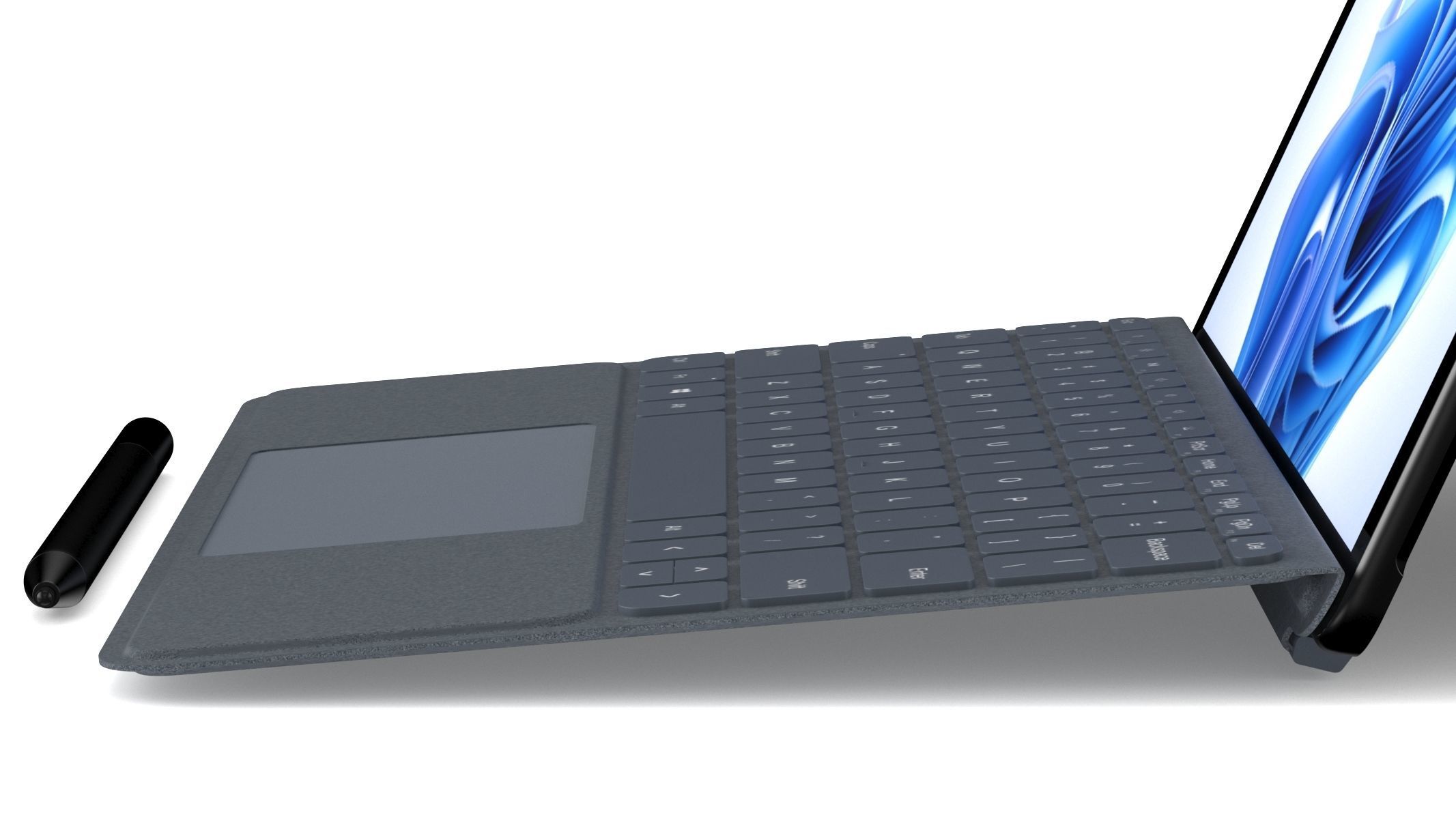 Microsoft Surface Go 3 Black 3D model_17