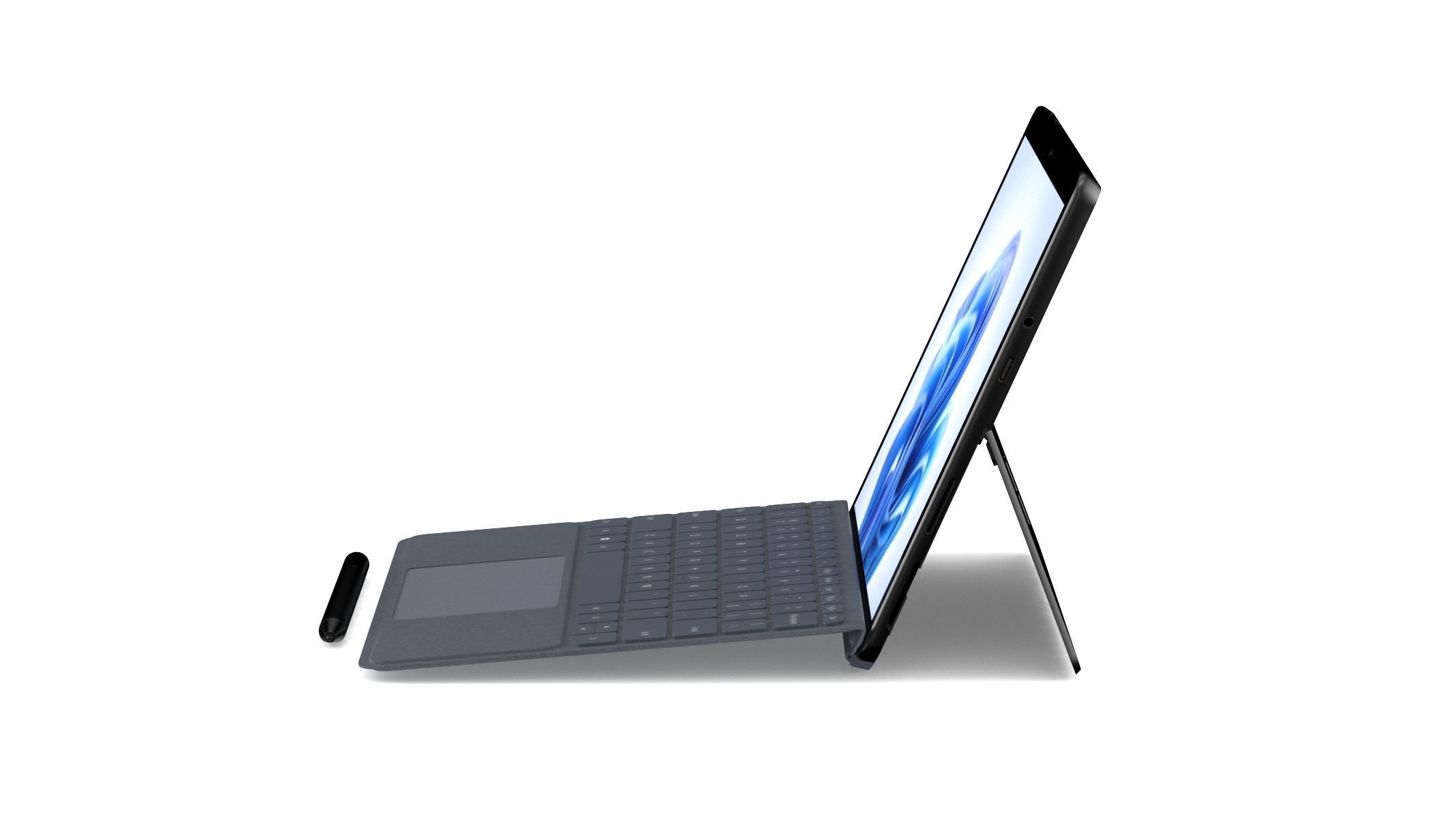 Microsoft Surface Go 3 Black 3D model_6