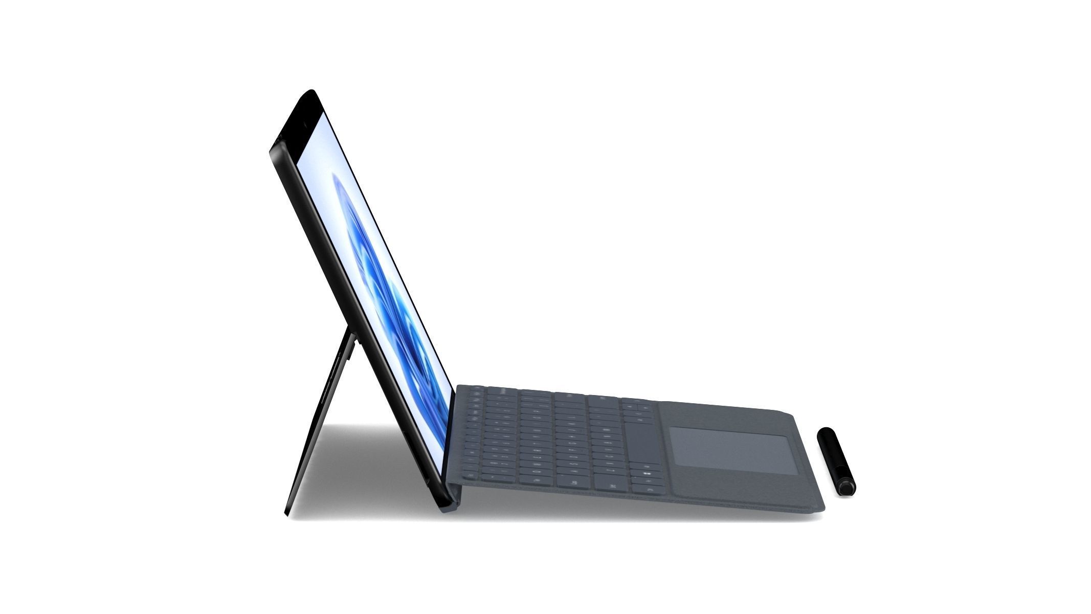 Microsoft Surface Go 3 Black 3D model_2