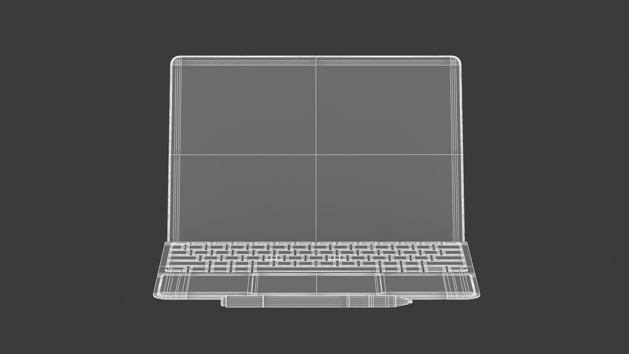 Microsoft Surface Go 3 White 3D model_17