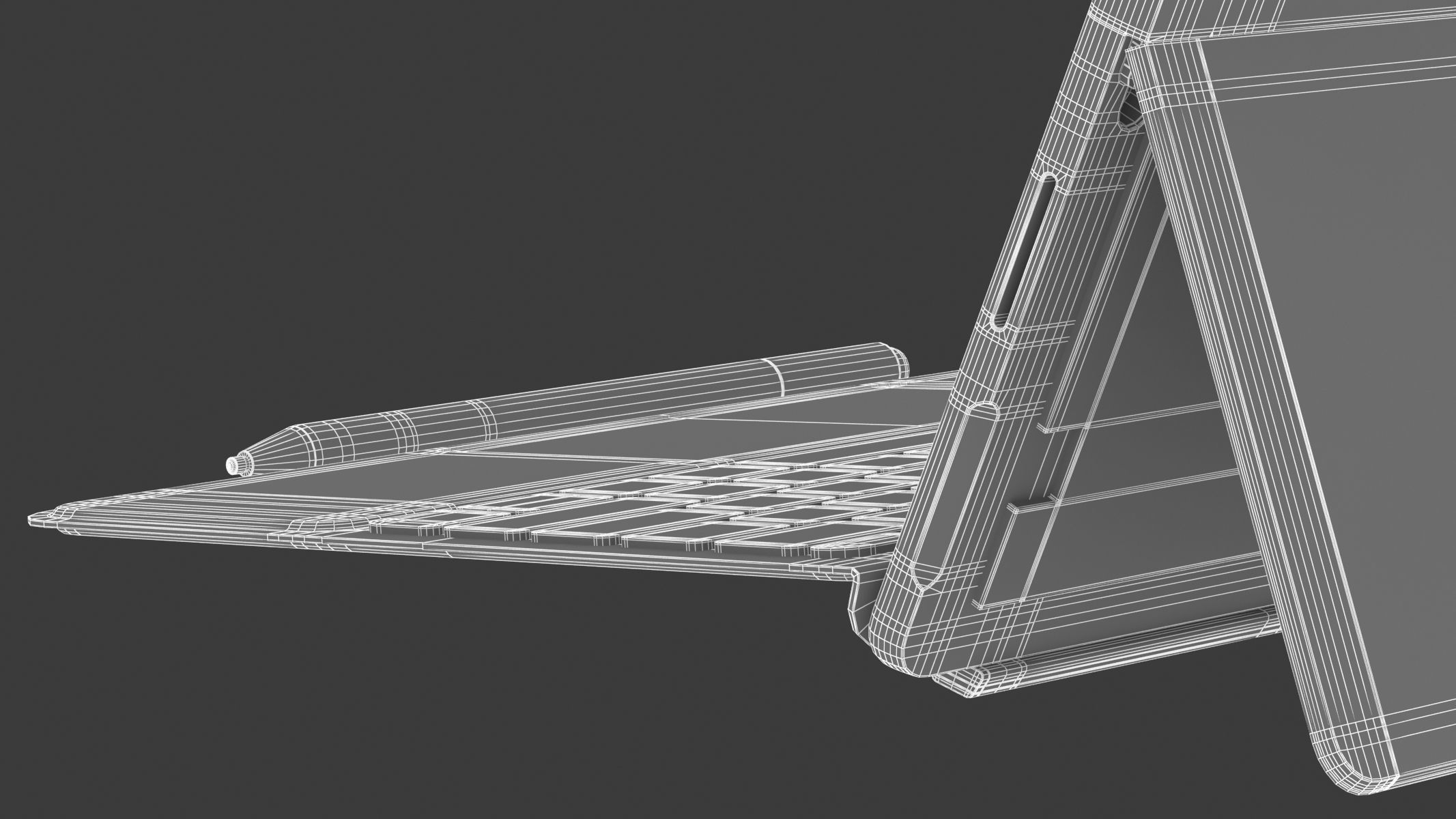 Microsoft Surface Go 3 White 3D model_34