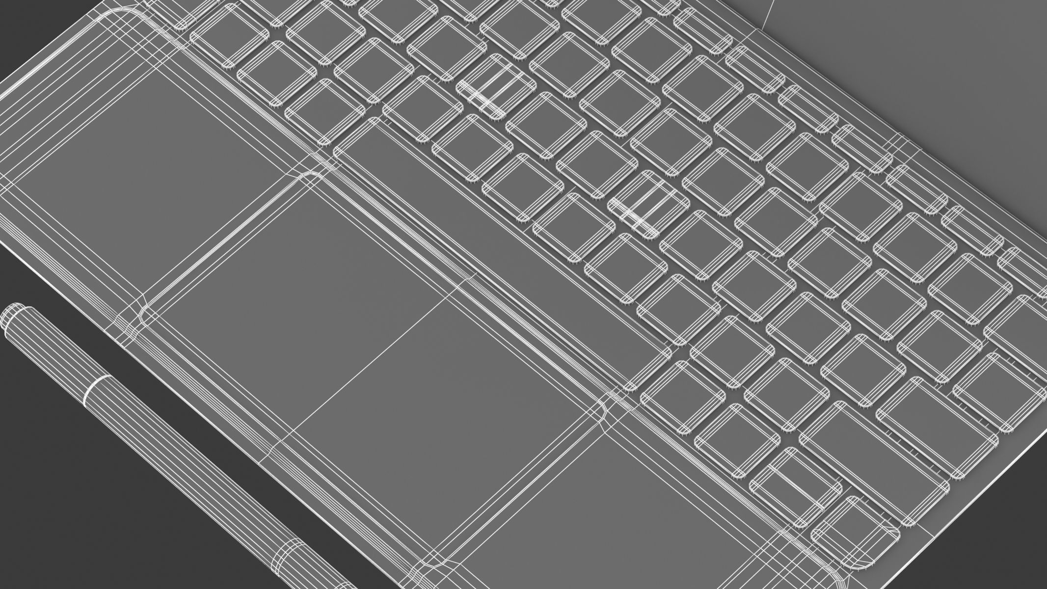 Microsoft Surface Go 3 White 3D model_36