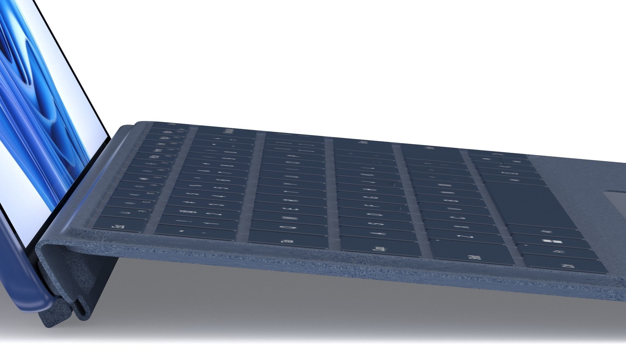 Microsoft Surface Pro 9 Blue 3D model_11