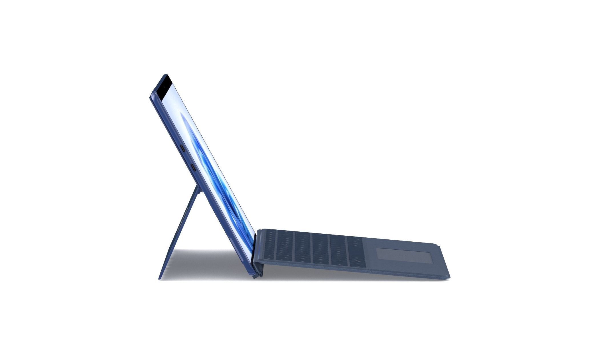 Microsoft Surface Pro 9 Blue 3D model_2