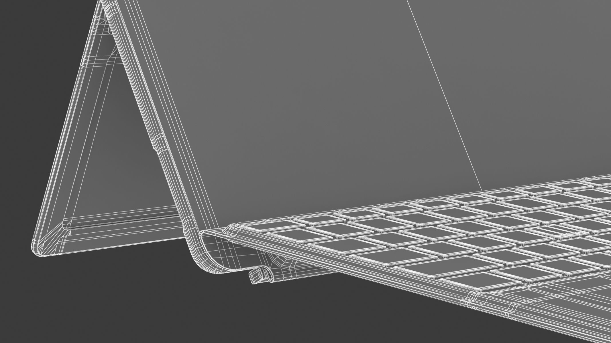 Microsoft Surface Pro 9 Blue 3D model_30