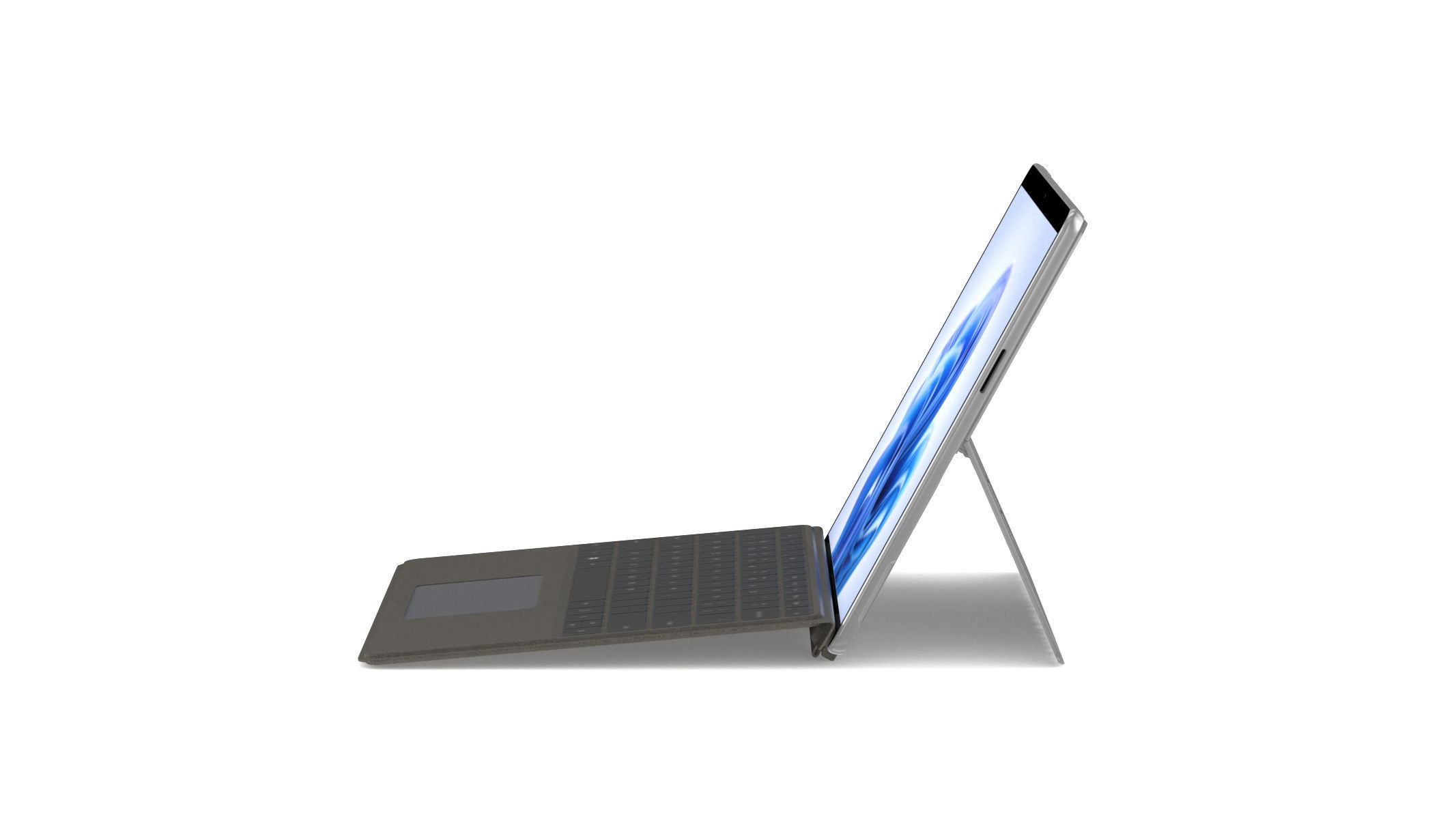 Microsoft Surface Pro 9 White 3D model_6
