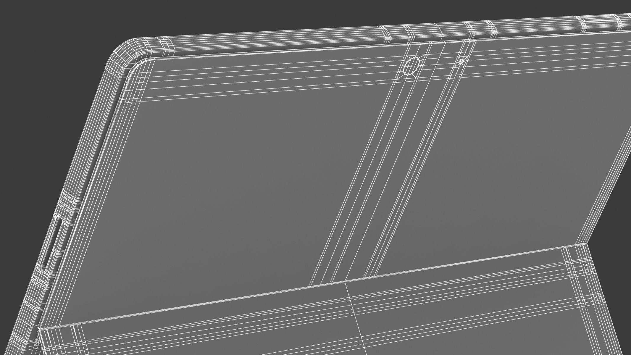 Microsoft Surface Pro 9 White 3D model_33