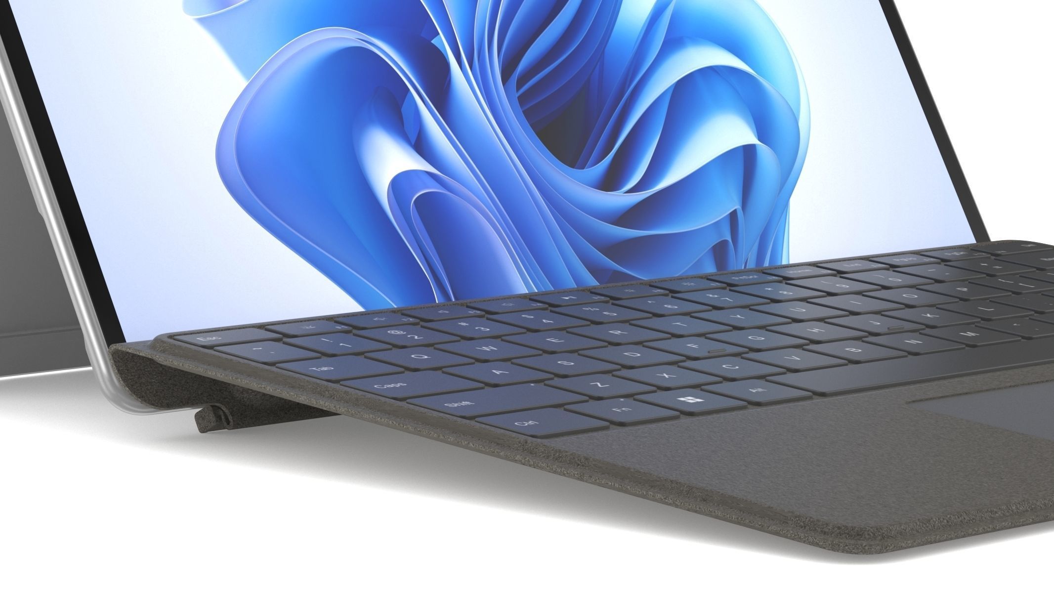 Microsoft Surface Pro 9 White 3D model_10